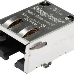 złącze żeńskie do wbudowania poziomego RJ45 BEL Stewart Connectors S811-1X1T-06-F Ilość styków: 8P8C 1 szt. złącze żeńskie do wbudowania poziomego RJ45 BEL Stewart Connectors S811-1X1T-06-F Ilość styków: 8P8C 1 szt.