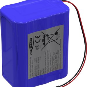 Pakiet akumulatorów 18650, Li-Ion Ansmann 3S2P, Ilość ogniw: 8, 10.8 V, 5100 mAh, Przewód Pakiet akumulatorów 18650, Li-Ion Ansmann 3S2P, Ilość ogniw: 8, 10.8 V, 5100 mAh, Przewód