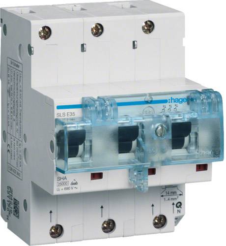 Wyłącznik automatyczny Hager HTN335E HTN335E, 3 styki, 35 A - obrazek 1
