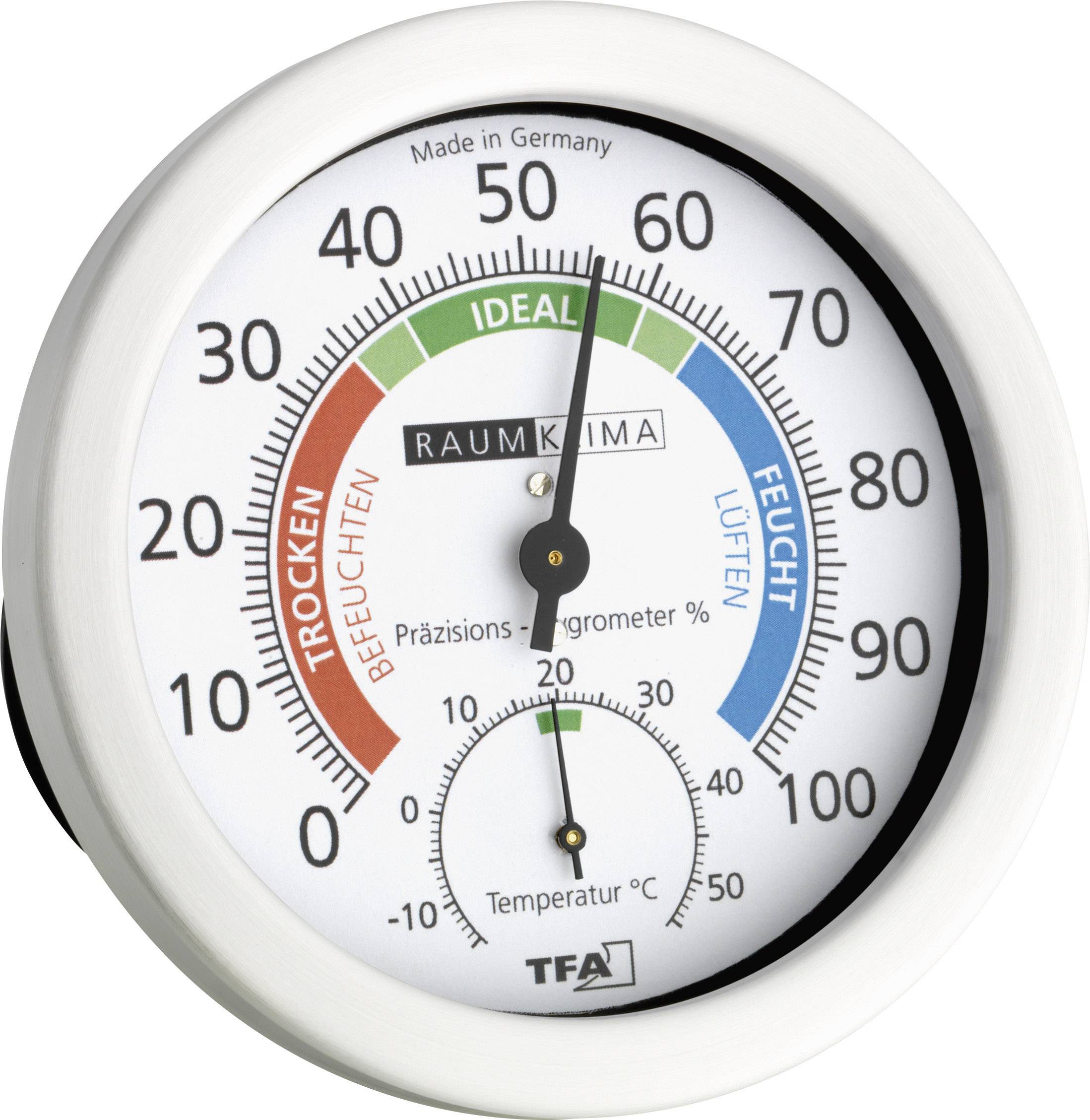 Termohigrometr TFA Dostmann 45.2028 45.2028, - 15 , +55 °C, 0 , 100 % - obrazek 1