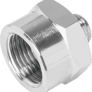 Złączka redukcyjna FESTO NPFC-R-G12-G38-FM Rozmiar gwintu: G1/2″, G3/8″ 1 szt. Złączka redukcyjna FESTO NPFC-R-G12-G38-FM Rozmiar gwintu: G1/2″, G3/8″ 1 szt.