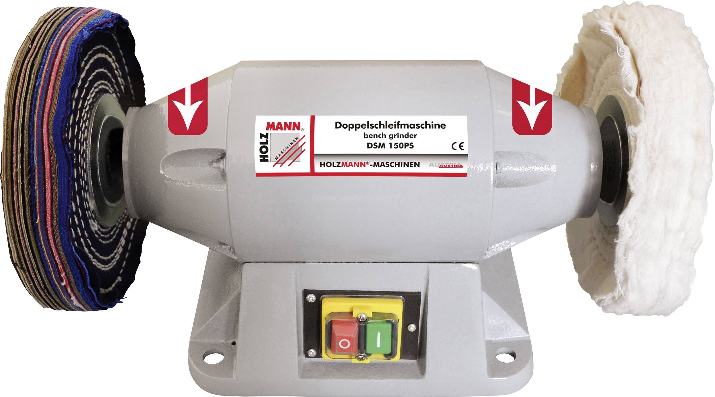 Polerka Holzmann Maschinen DSM150PS_230V DSM150PS_230V 417 mm 1 szt. - obrazek 1