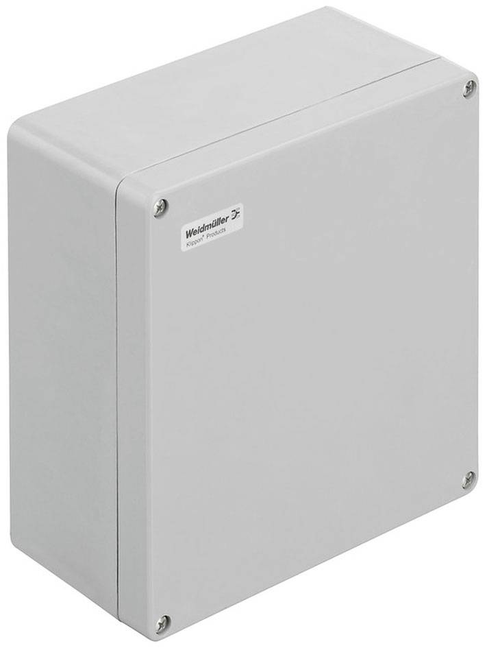 Weidmüller KLIPPON POK 252512 Obudowa 255 x 250 x 120 poliester wzmocniony włóknem szklanym szary 1 szt. - obrazek 1