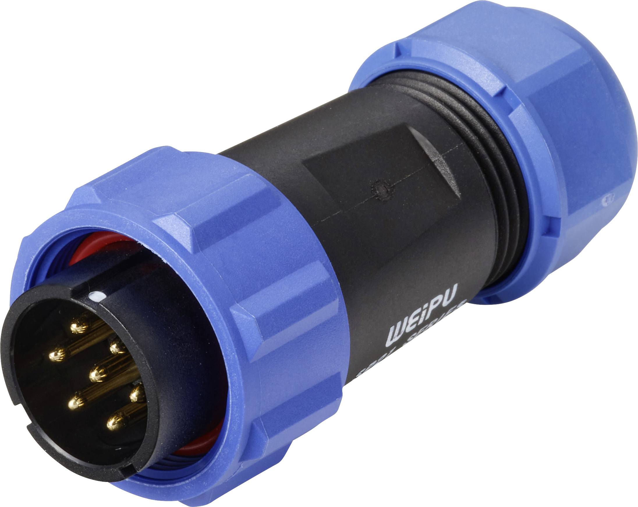 Złącze IP68 seria SP21 Weipu SP2110 / P 7 II, 1 szt. - obrazek 1