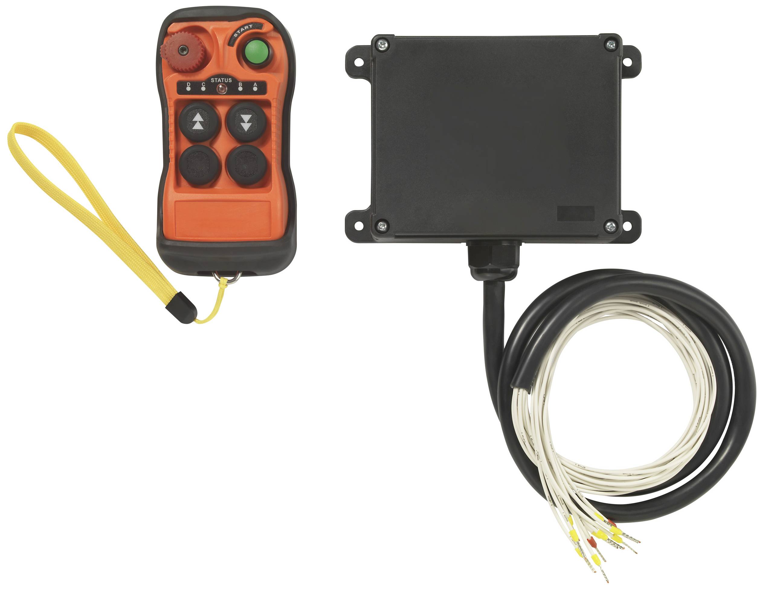 TRU COMPONENTS TC-Q200 36-480V TC-12835192 Przemysłowy pilot radiowy 2-kanałowy 36 - 480 V 1 szt. - obrazek 1