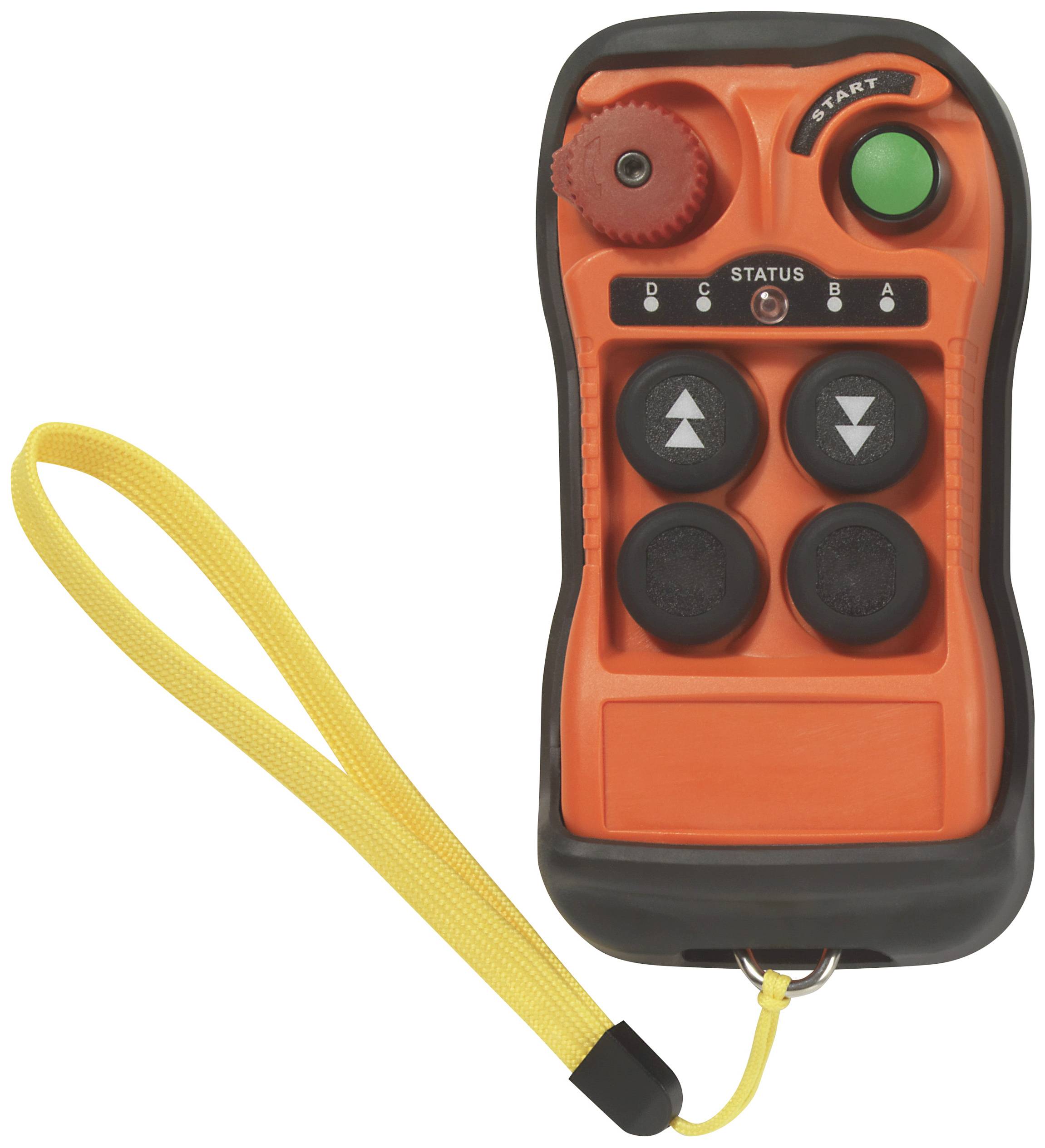 TRU COMPONENTS TC-Q200-T TC-12835200 Przemysłowy pilot radiowy, dwukanałowy, tylko nadajnik 1 szt. - obrazek 1
