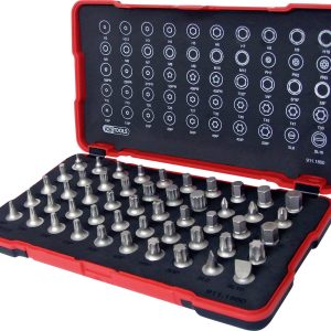 Bity KS Tools 1/4″ Bit-Stecknuss-Satz, extra kurz, 50-tlg 911.1850 1 szt. Bity KS Tools 1/4″ Bit-Stecknuss-Satz, extra kurz, 50-tlg 911.1850 1 szt.