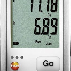 Rejestrator temperatury testo 176 T2 0572 1762 -50 do +400 °C Rejestrator temperatury testo 176 T2 0572 1762 -50 do +400 °C