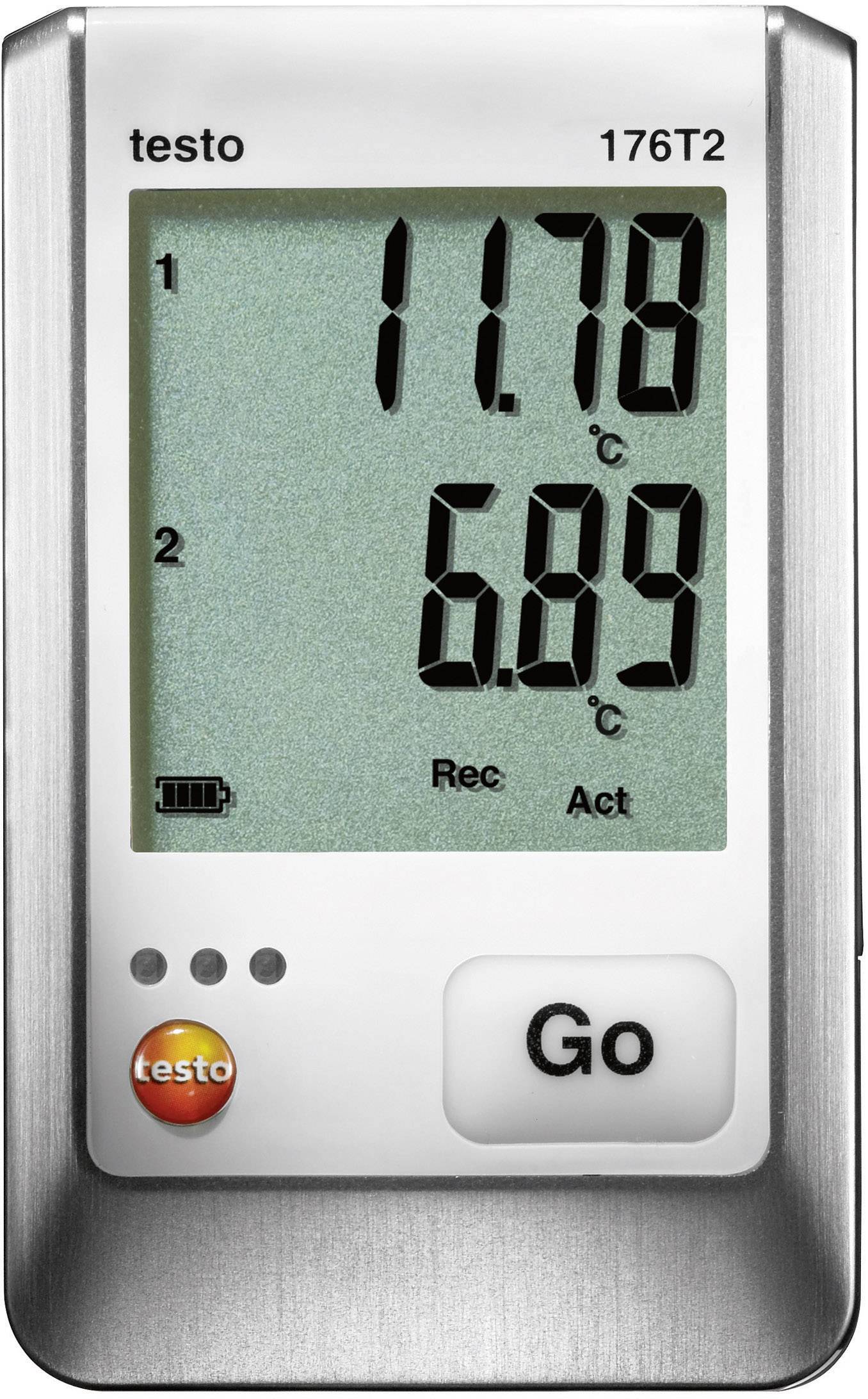 Rejestrator temperatury testo 176 T2 0572 1762 -50 do +400 °C - obrazek 1