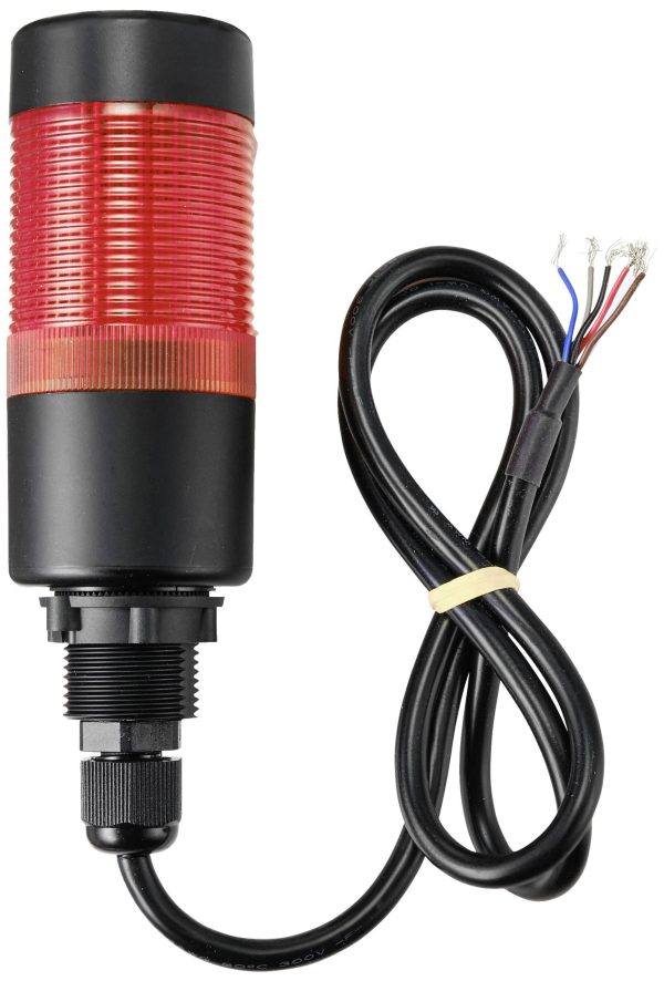 TRU COMPONENTS TC-11469356 Kolumna sygnalizacyjna LED czerwony IP65 1 szt.