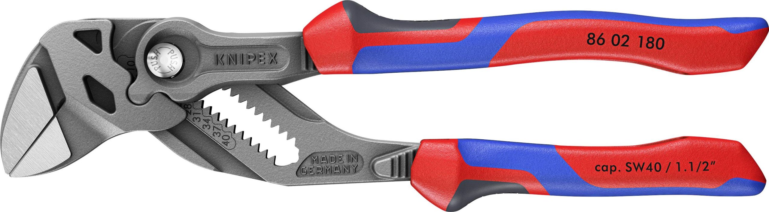 Szczypce nastawne Knipex 86 02 180 40 mm - obrazek 1