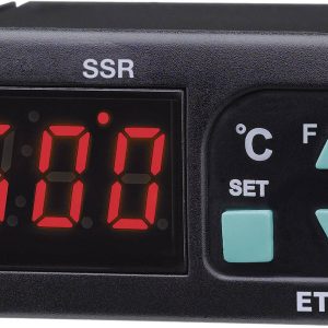 Termostat Enda ET2011-RT-230 Pt100 -100 do +600 °C Przekaźnik 8 A, SSR (D x S x W) 71 x 77 x 35 mm Termostat Enda ET2011-RT-230 Pt100 -100 do +600 °C Przekaźnik 8 A, SSR (D x S x W) 71 x 77 x 35 mm