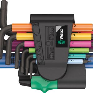Wera 950/9 Hex-Plus Multicolour 2 wewnętrzny sześciokąt Zestaw kluczy trzpieniowych 1.5 mm, 2 mm, 2.5 mm, 3 mm, 4 mm, 5 Wera 950/9 Hex-Plus Multicolour 2 wewnętrzny sześciokąt Zestaw kluczy trzpieniowych 1.5 mm, 2 mm, 2.5 mm, 3 mm, 4 mm, 5