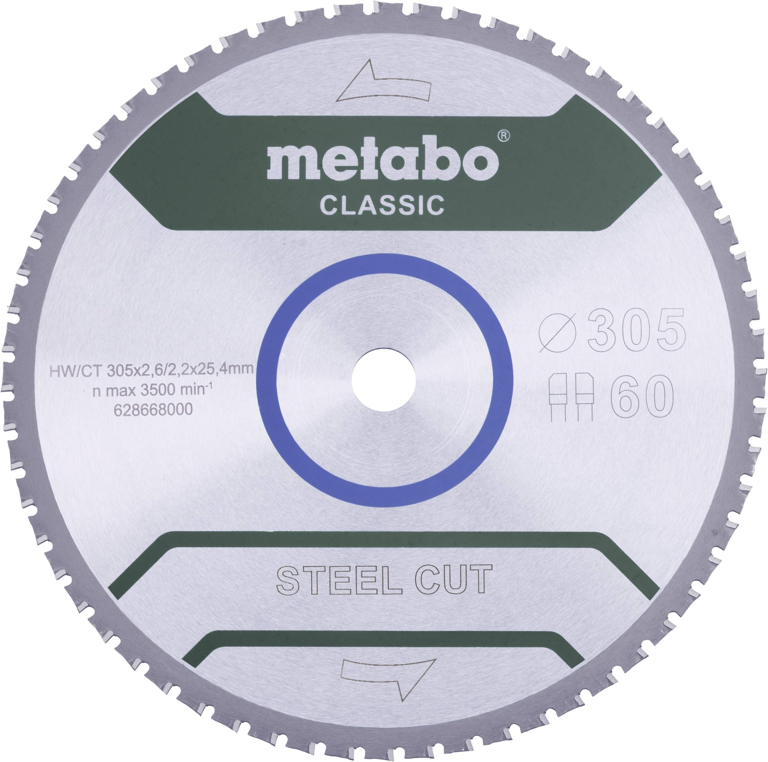 Tarcza tnąca Metabo STEEL CUT CLASSIC 165 x 20 x 1.2 mm 1 szt. - obrazek 1