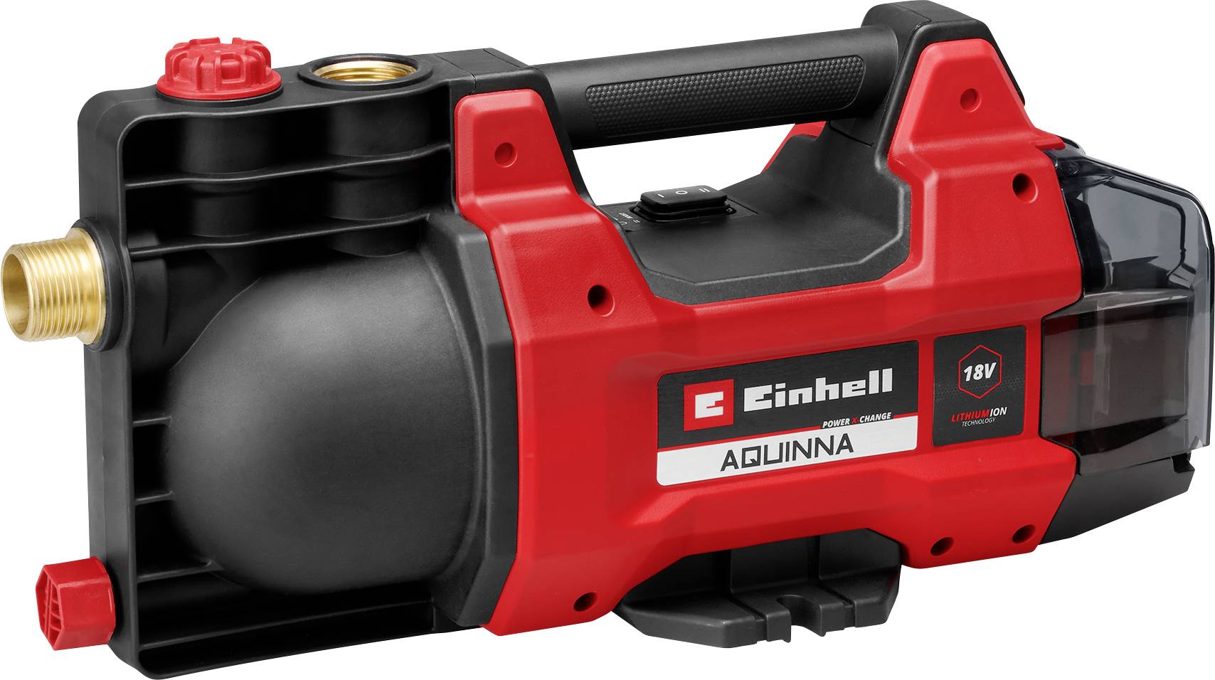 Einhell Power X-Change AQUINNA 18/28 Akumulatorowa pompa ogrodowa 2800 l/h 25 m - obrazek 1
