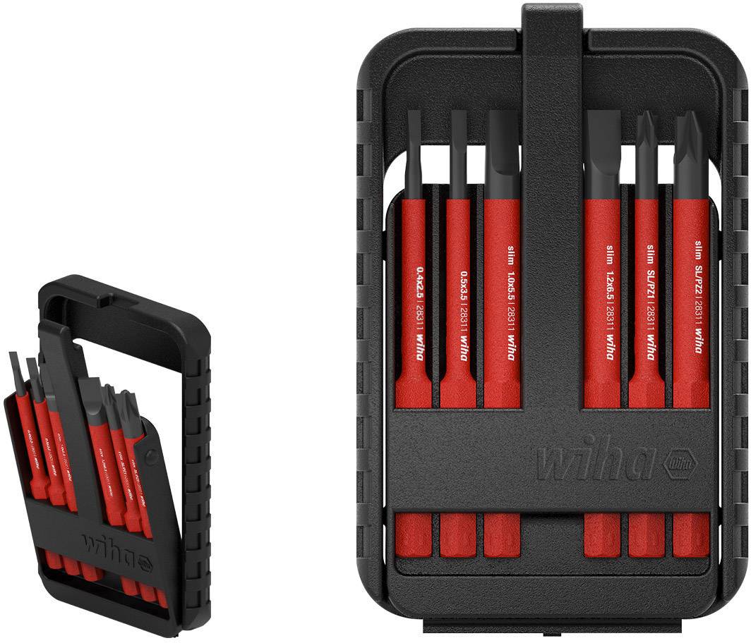Zestaw wymiennych końcówek wkrętaka Wiha Wiha Bit Set slimBit electric, 6 Stück(e), Torx Plus, 135 g 43155 VDE - obrazek 1