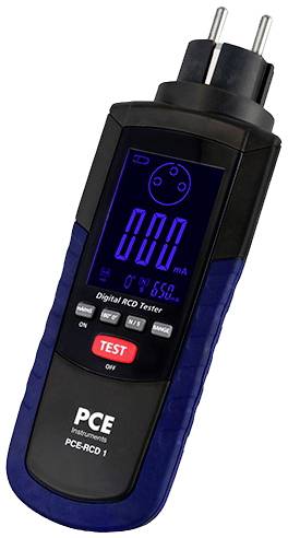 Tester instalacji PCE Instruments PCE-RCD 1 - obrazek 1