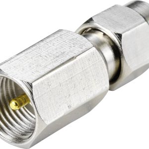 Adapter FME TRU COMPONENTS TC-9556672 złącze męskie FME – złącze męskie SMA 1 szt. Adapter FME TRU COMPONENTS TC-9556672 złącze męskie FME – złącze męskie SMA 1 szt.