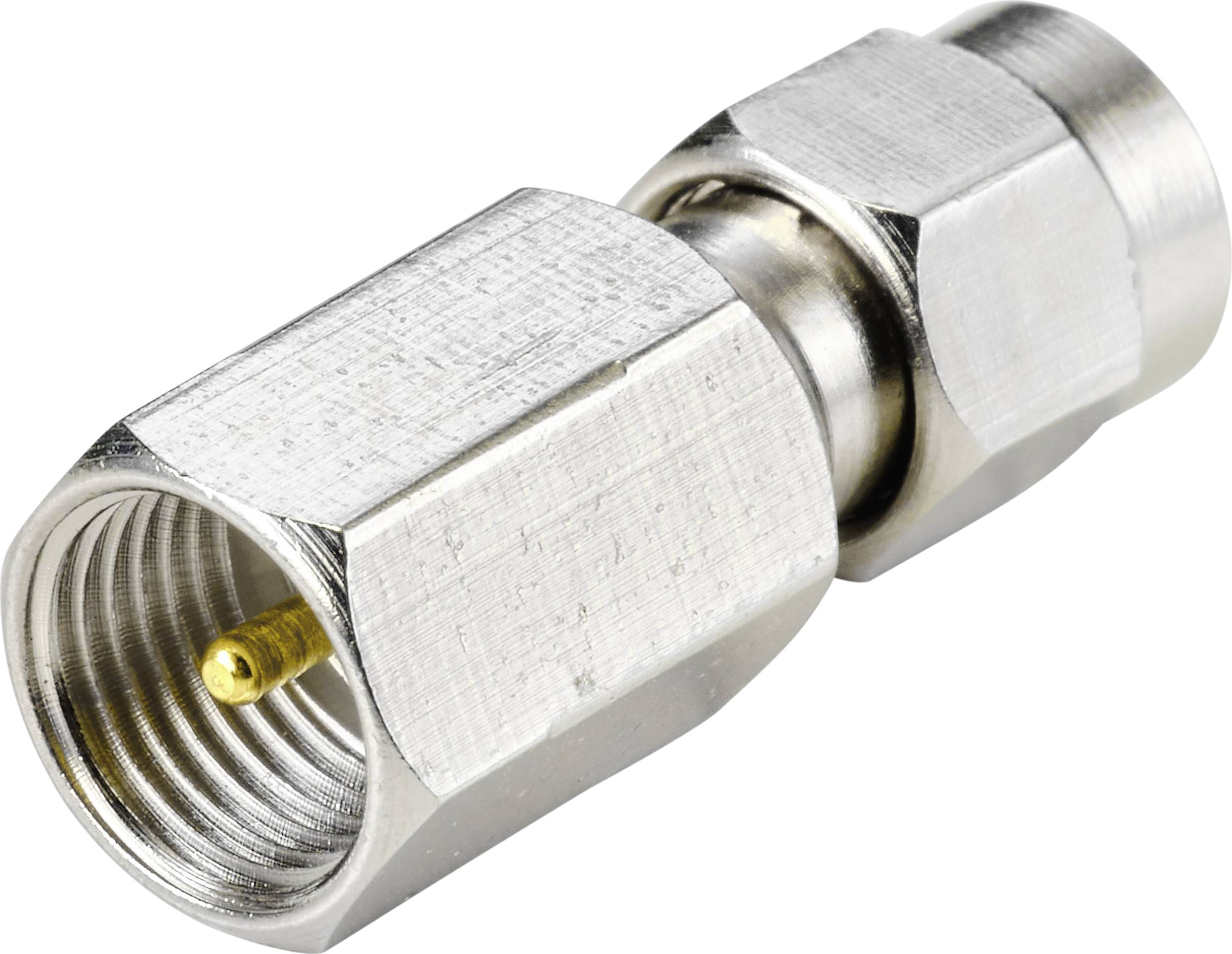 Adapter FME TRU COMPONENTS TC-9556672 złącze męskie FME - złącze męskie SMA 1 szt. - obrazek 1