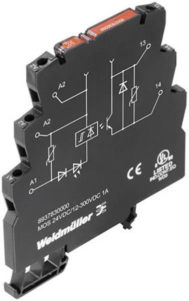 Przekaźnik SSR Weidmüller TC-GSR-1-25DD 0.05 A 28.8 V/DC 1 szt.