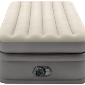 Intex 64162ND TWIN COMFORT ELEVATED AIRBED Łóżko powietrzne (D x S x W) 191 x 99 x 51 cm beżowy, brązowy Intex 64162ND TWIN COMFORT ELEVATED AIRBED Łóżko powietrzne (D x S x W) 191 x 99 x 51 cm beżowy, brązowy