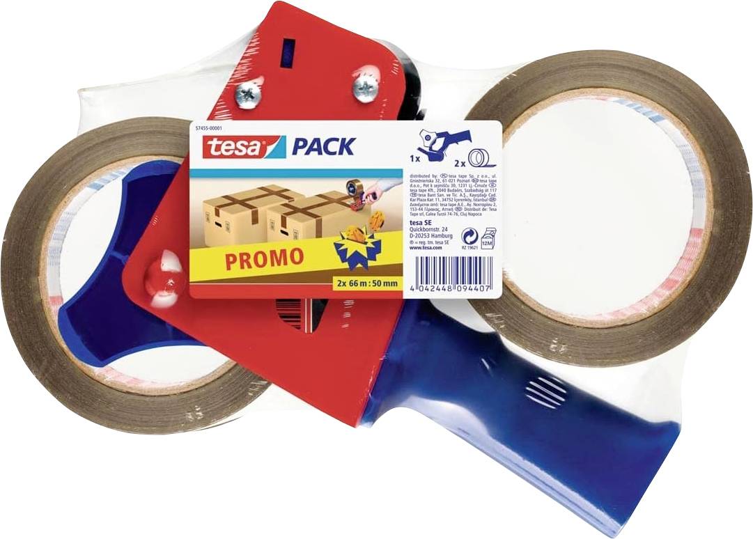 Dozownik taśmy tesa tesapack® 57455-00001-02 (D x S) 66 m x 50 mm 66 m 1 szt. - obrazek 1