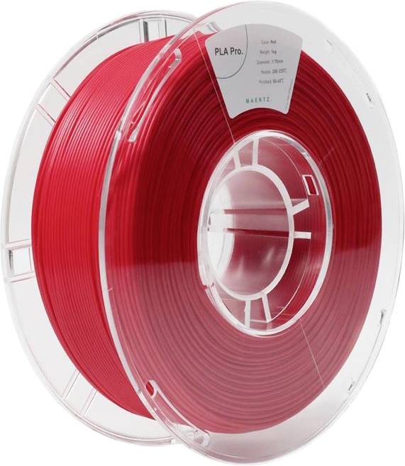 Maertz PMMA-1009-004 PMMA-1009-004 Filament do drukarek 3D PLA Pro 1.75 mm 1000 g czerwony 1 szt.