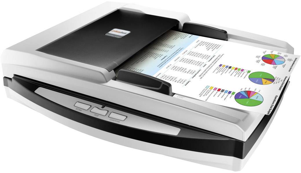 Dwustronny skaner dokumentów Plustek SmartOffice PL4080 0283 1 szt. - obrazek 1