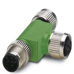Phoenix Contact 1541186 Rozdzielacz i adapter czujnika/aktuatora M12 adapter, kształt T Ilość pinów: 5 1 szt. Phoenix Contact 1541186 Rozdzielacz i adapter czujnika/aktuatora M12 adapter, kształt T Ilość pinów: 5 1 szt.