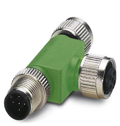 Phoenix Contact 1541186 Rozdzielacz i adapter czujnika/aktuatora M12 adapter, kształt T Ilość pinów: 5 1 szt. - obrazek 1