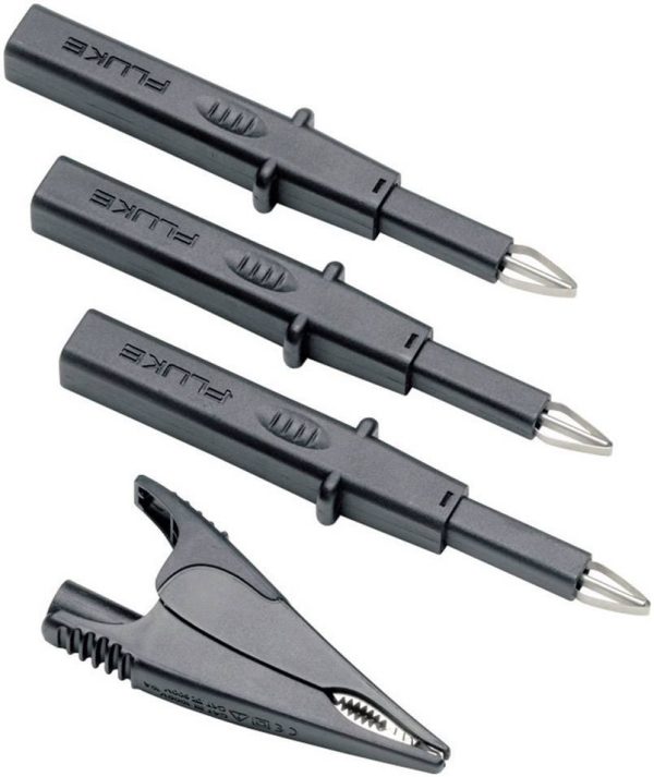 Fluke TLK 290 Zestaw zabezpieczonych końcówek pomiarowych 2435092 złącze wtykowe, 4 mm CAT II 1000 V, CAT III 1000 V cza