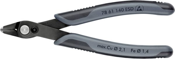 Szczypce do PCB Knipex Super-Knips 78 61 140 ESD, 140 mm, 64 HRC, dla elektroników i mechaników