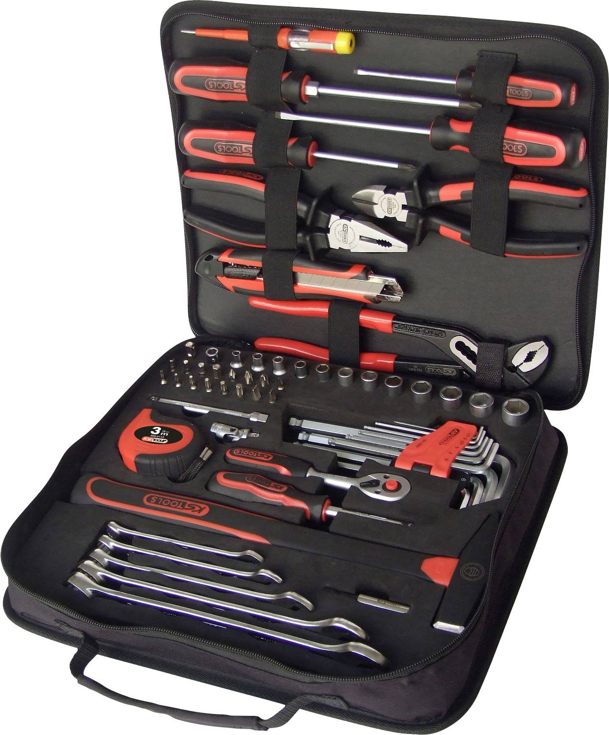 KS Tools 1/4" Universal-Werkzeugtasche, 62-tlg 917.0062 Zestaw narzędzi - obrazek 1
