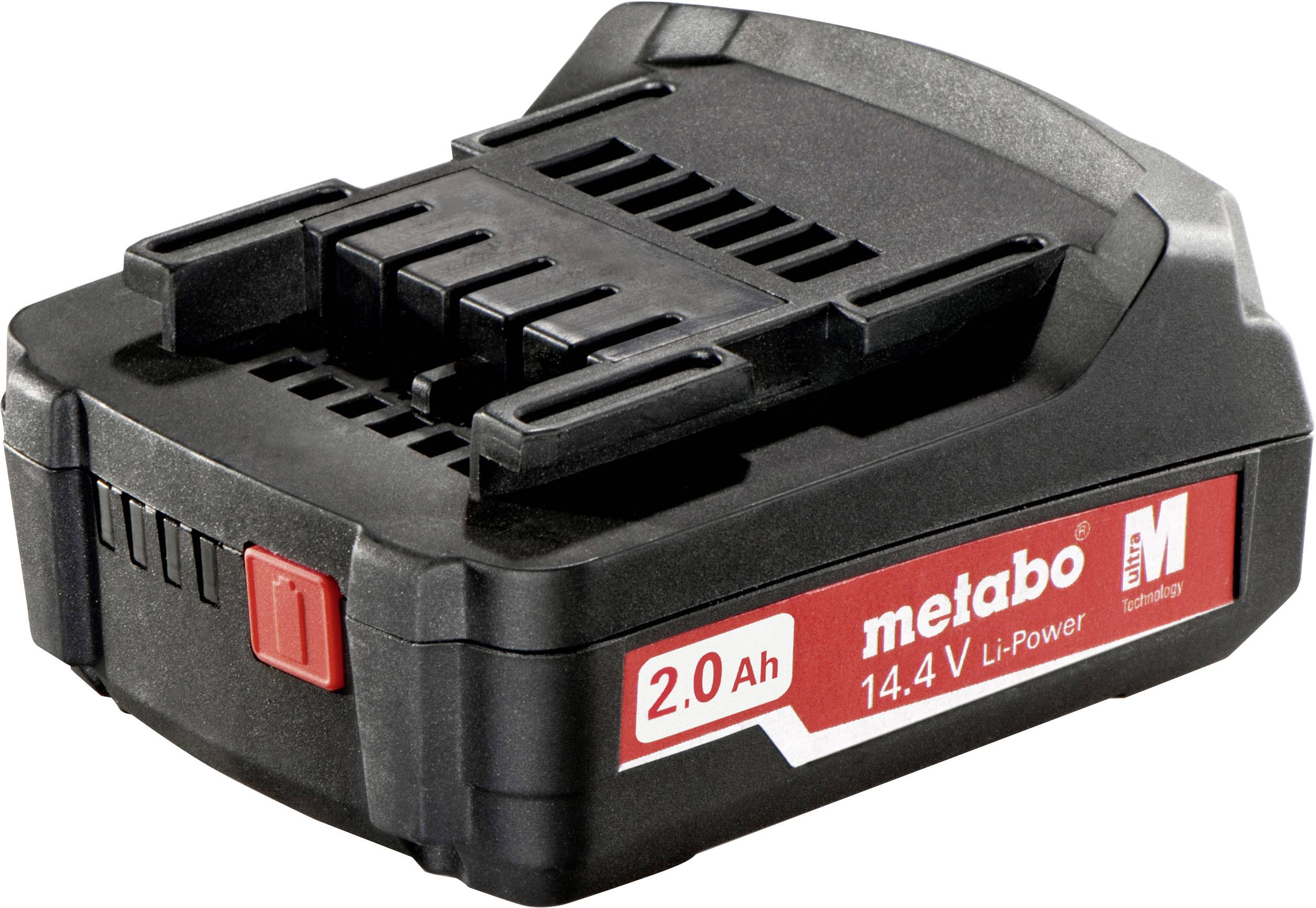 Metabo 625595000 Li-Power Akkupack 14,4 V - 2,0 Ah "AIR COOLED" Akumulator do elektronarzędzi 14.4 V 2 Ah Li-Ion - obrazek 1