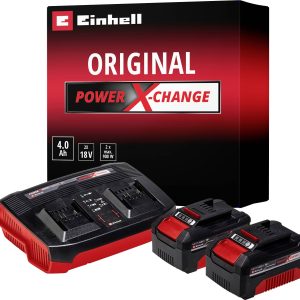 Einhell 4512112 Power X-Change PXC-Starter-Kit 2x 4,0Ah & Twincharger Kit Ładowarka i akumulator do elektronarzędzi 18 V Einhell 4512112 Power X-Change PXC-Starter-Kit 2x 4,0Ah & Twincharger Kit Ładowarka i akumulator do elektronarzędzi 18 V