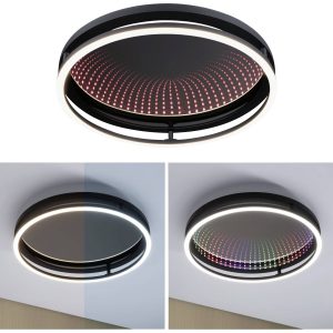 Lampa sufitowa LED Paulmann Spaceglow 71056 34.5 W 650 lm czarny (matowy) Lampa sufitowa LED Paulmann Spaceglow 71056 34.5 W 650 lm czarny (matowy)