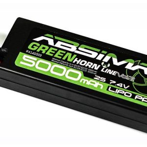 Pakiet akumulatorów (LiPo) 7.4 V 5000 mAh 50 C Absima Box Hardcase System złączy T Pakiet akumulatorów (LiPo) 7.4 V 5000 mAh 50 C Absima Box Hardcase System złączy T