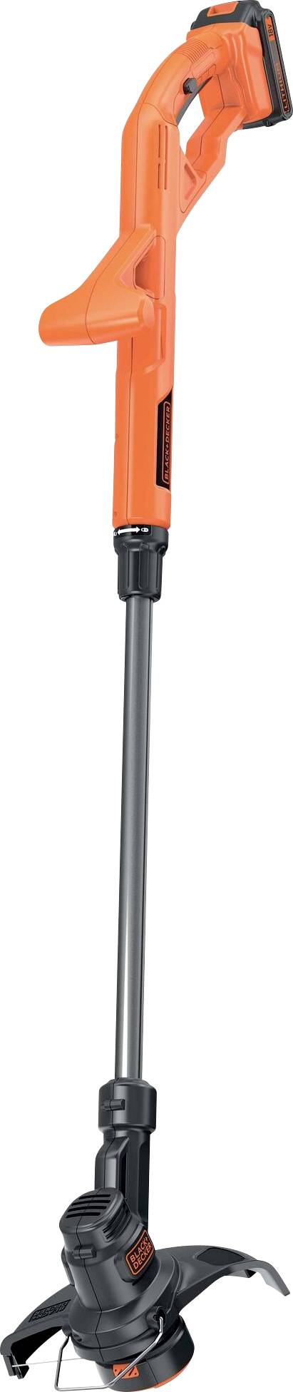 Black & Decker akumulatorowy Akumulatorowa podkaszarka do trawy zaw. akumulator, zaw. ładowarkę, Uchwyt z regulacją wyso