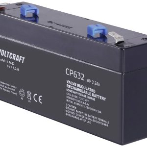 Akumulator ołowiowy VOLTCRAFT CE6V/3,2Ah VC-12713935, AGM, 6 V, 3.2 Ah Akumulator ołowiowy VOLTCRAFT CE6V/3,2Ah VC-12713935, AGM, 6 V, 3.2 Ah