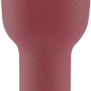 Konektor żeński, izolacja PVC, tuleja, 6.3×0.8 mm, 0.5-1.0 mm2, czerwony Konektor żeński, izolacja PVC, tuleja, 6.3×0.8 mm, 0.5-1.0 mm2, czerwony