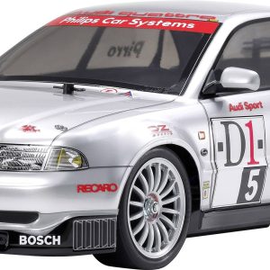 Model samochodu RC Tamiya Audi A4 Quattro, 1:10, Do samodzielnego złożenia Model samochodu RC Tamiya Audi A4 Quattro, 1:10, Do samodzielnego złożenia