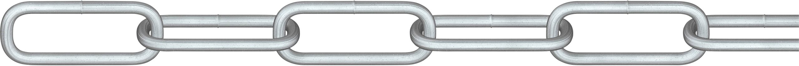 łańcuch pierścieniowy srebrny stal cynkowany galwanicznie dörner + helmer 171836G 30 m - obrazek 1