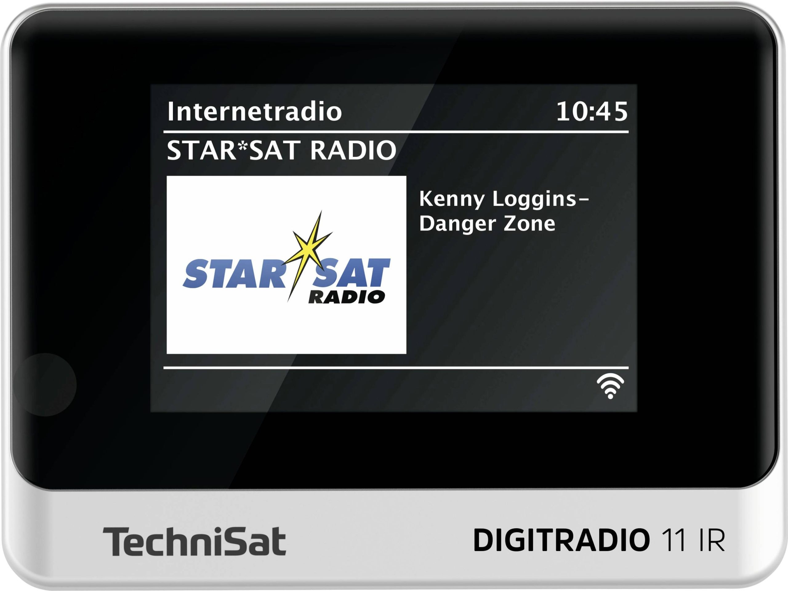 Radio internetowe TechniSat DIGITRADIO 11 IR DAB+, fale metrowe (VHF), Internet z pilotem, funkcja budzika czarny, srebr - obrazek 1