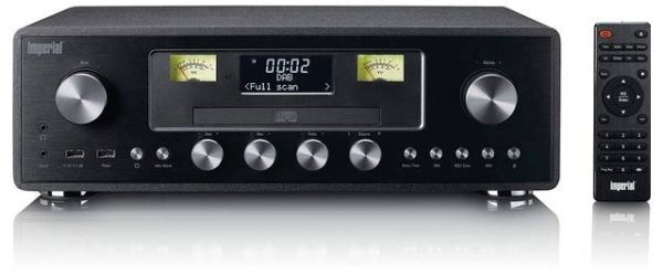 Radio Imperial DABMAN 280CD DAB+, fale metrowe (VHF) czarny