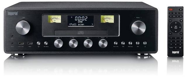 Radio Imperial DABMAN 280CD DAB+, fale metrowe (VHF) czarny - obrazek 1
