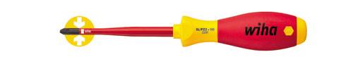 Wkrętak plus/minus Wiha PlusMinus Schraubendreh.SL/PZ2 SoftFinish-slimFix VDE1000V 36330 1 szt. - obrazek 1