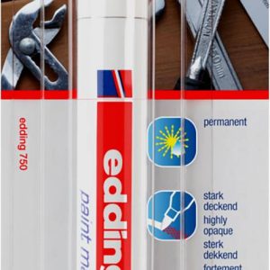 Edding Lackmarker 4-750-1-4049 Marker do lakieru biały 2 mm, 4 mm Edding Lackmarker 4-750-1-4049 Marker do lakieru biały 2 mm, 4 mm