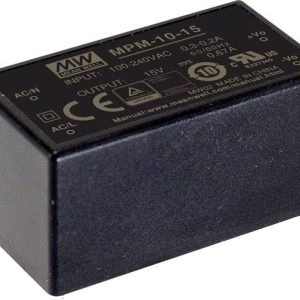 MEAN WELL MPM-10-12 Zasilacz AC/DC 12 V/DC 850 mA MEAN WELL MPM-10-12 Zasilacz AC/DC 12 V/DC 850 mA
