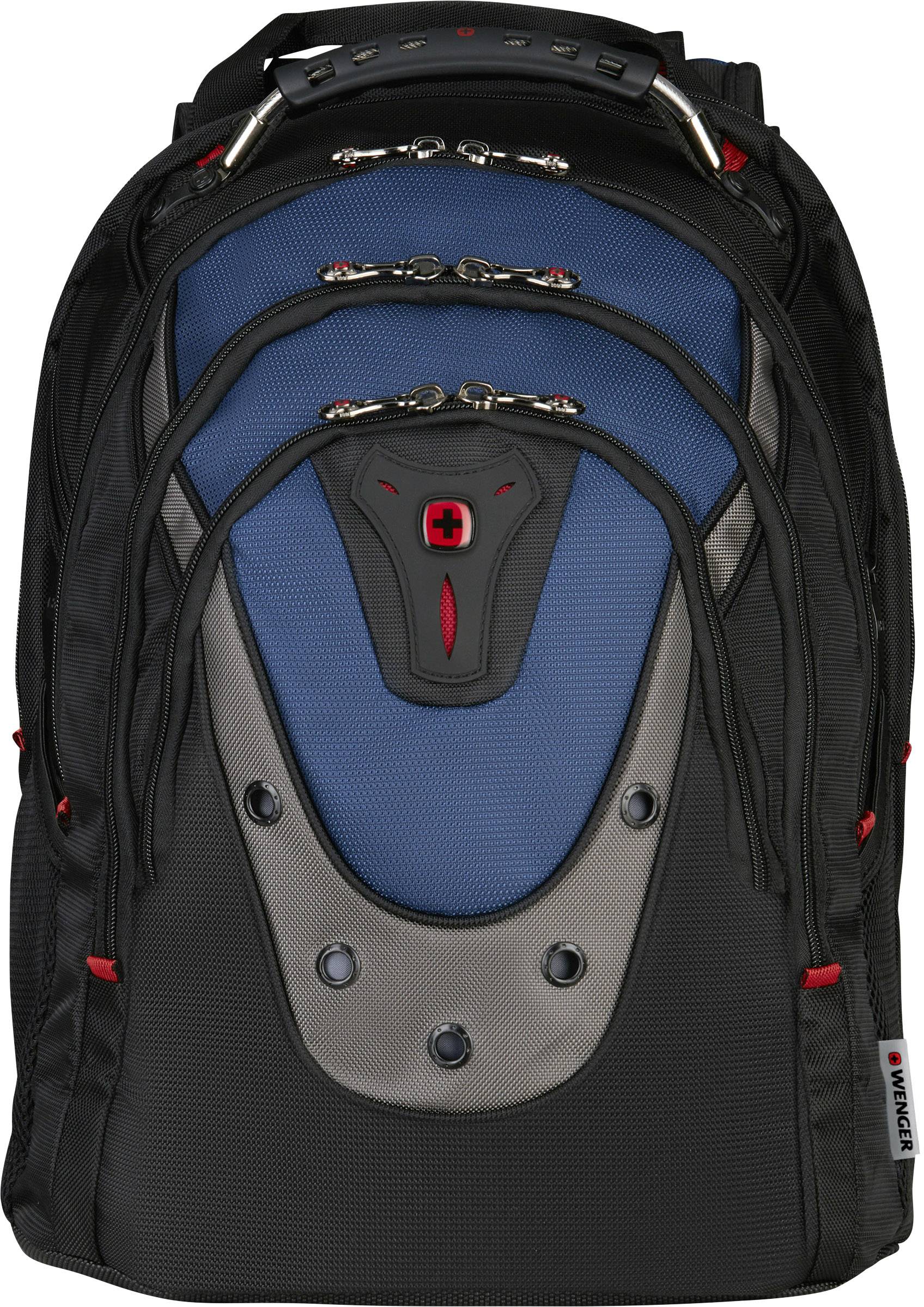 Plecak na laptopa Wenger IBEX 600638, 43,9 cm (17,3") , niebieski, czarny - obrazek 1