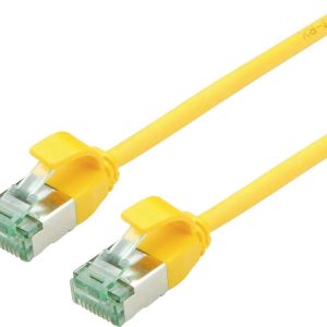 kabel LAN roline recycled material 21.45.3325, 1 szt., RJ45, CAT 6a, U/FTP, 2.00 m, żółty kabel LAN roline recycled material 21.45.3325, 1 szt., RJ45, CAT 6a, U/FTP, 2.00 m, żółty